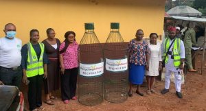 Recycledge Donation of Collection Bins at Ibadan North LG Secretariat